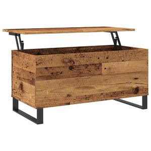 vidaXL Konferenčn&iacute; stolek old wood 90 x 44,5 x 45 cm kompozitn&iacute; dřevo
