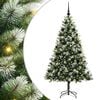 vidaXL Uměl&yacute; v&aacute;nočn&iacute; stromeček s uměl&yacute;m sněhem 300 LED Tepl&aacute; b&iacute;l&aacute;