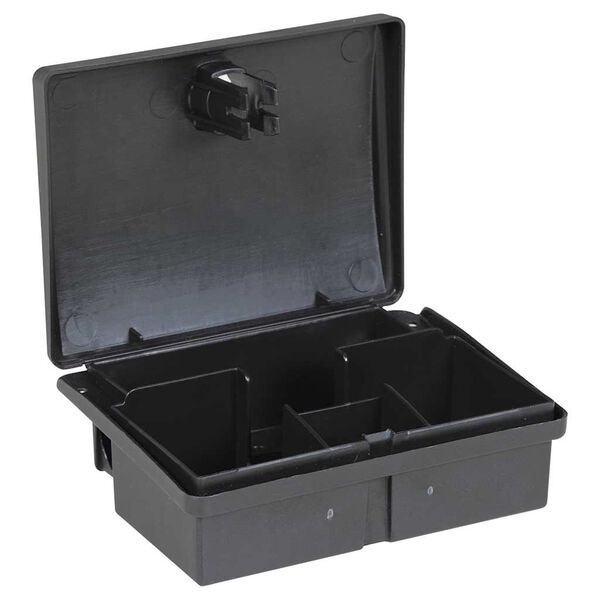 vidaXL pasti na myši 10 ks černé 13x10x4 cm