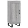 vidaXL Skř&iacute;ň highboard &scaron;ed&aacute; sonoma 34,5 x 34 x 180 cm kompozitn&iacute; dřevo