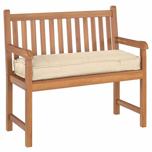 vidaXL Pol&scaron;t&aacute;ř B&eacute;žov&aacute; 110 x 40 x 8 cm Oxford l&aacute;tka