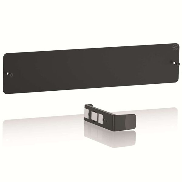 LECHUZA Květin&aacute;če 3 ks Green Wall Home Kit leskl&eacute; antracitov&eacute;