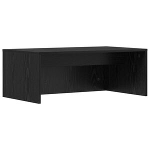 vidaXL N&aacute;stěnn&yacute; stolek Čern&yacute; dub Kompozitn&iacute; dřevo 80 x 45 x 30 cm