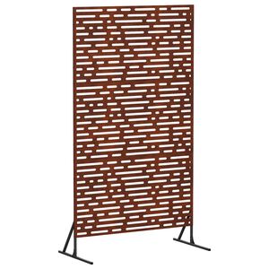 vidaXL Obrazovka pro soukrom&iacute; 100 x 50 x 180 cm Rezav&aacute;