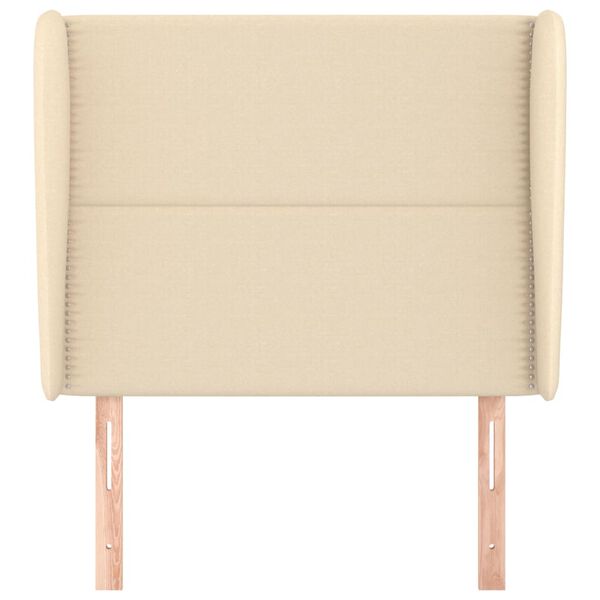 vidaXL Čelo postele typu u&scaron;&aacute;k kr&eacute;mov&eacute; 93x23x118/128 cm textil