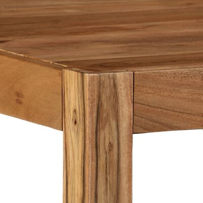 vidaXL Konferenční stolek masivní akáciové dřevo 80 x 80 x 41 cm hnědý