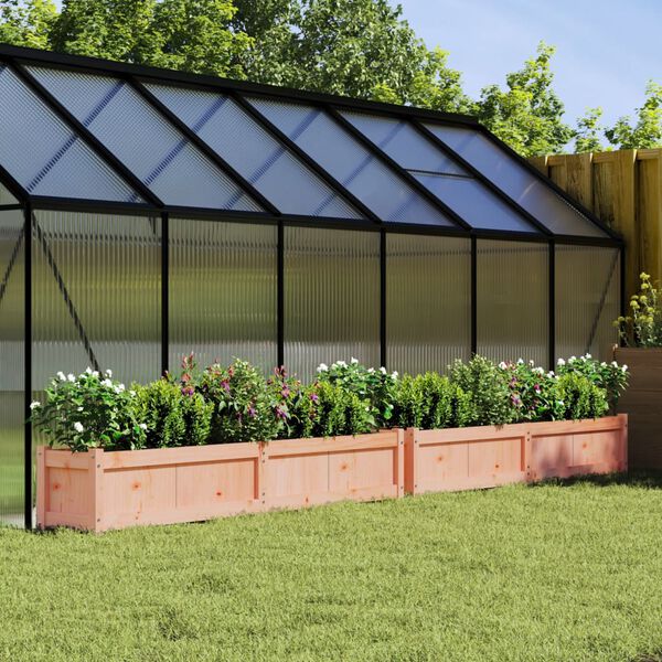 vidaXL Zahradn&iacute; truhl&iacute;ky 2 ks masivn&iacute; dřevo douglasky