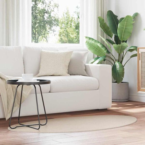 vidaXL Kusov&eacute; koberce HUARTE B&eacute;žov&aacute; 80 x 150 cm Polyester