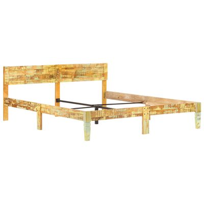 vidaXL Rám postele masivní recyklované dřevo 160 x 200 cm