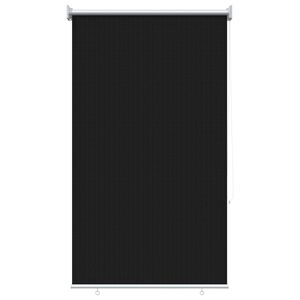 vidaXL Venkovn&iacute; roletov&aacute; žaluzie 90 % blokov&aacute;n&iacute; UV Čern&aacute; 80 x 230 cm