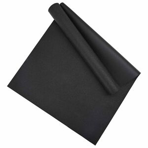 vidaXL Ochrann&aacute; podložka na sport Čern&aacute; 200 x 90 x 0,6 cm PVC