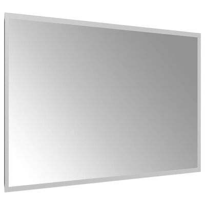 vidaXL Koupelnové zrcadlo s LED osvětlením 50x80 cm