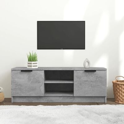 vidaXL TV skříňka betonově šedá 102 x 35 x 36,5 cm kompozitní dřevo
