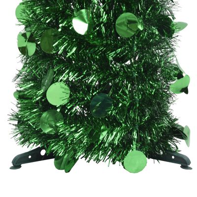 vidaXL Pop-up umělý vánoční stromek zelený 120 cm PET