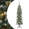 vidaXL Uměl&yacute; &scaron;t&iacute;hl&yacute; v&aacute;nočn&iacute; strom Zelen&aacute; a b&iacute;l&aacute; 150 cm