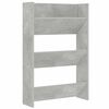 vidaXL N&aacute;stěnn&yacute; botn&iacute;k betonově &scaron;ed&yacute; 60 x 18 x 90 cm dřevotř&iacute;ska