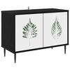 vidaXL Televizn&iacute; skř&iacute;ň HANAU 69 x 33 x 50,5 cm Čern&yacute; dub