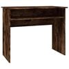 vidaXL Psac&iacute; stůl kouřov&yacute; dub 90 x 50 x 74 cm kompozitn&iacute; dřevo