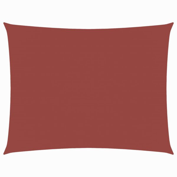 vidaXL Stínící plachta oxfordská látka obdélníková 2,5 x 4 m cihlová
