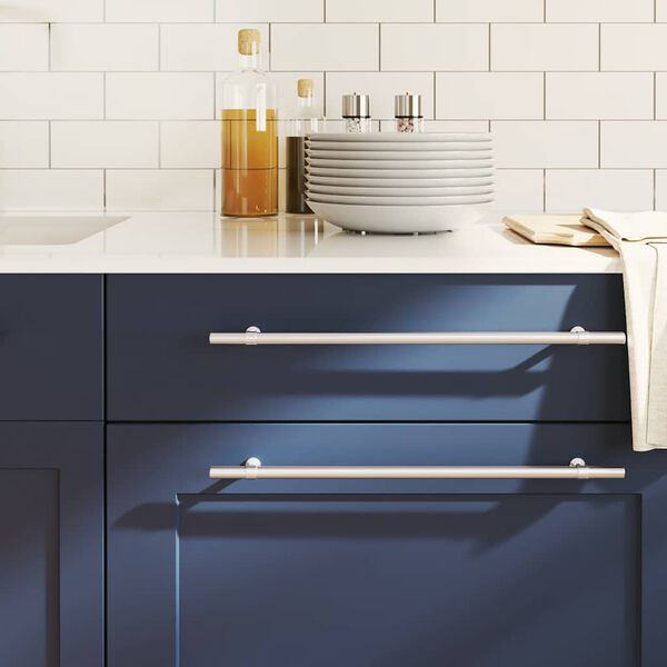 vidaXL N&aacute;bytkov&eacute; &uacute;chytky 5 ks stř&iacute;brn&eacute; 320 mm nerezov&aacute; ocel