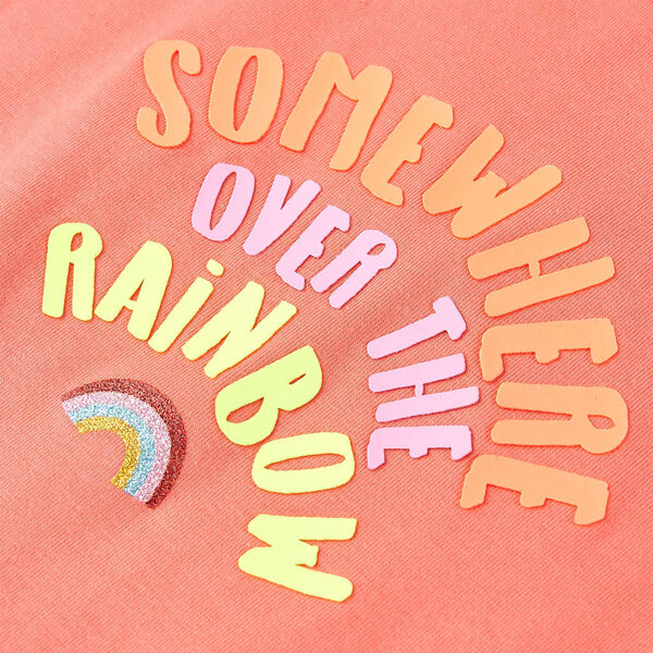 Dětské tričko korálové 92