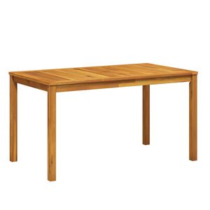 vidaXL Zahradn&iacute; stůl 140 x 80 x 74 cm masivn&iacute; ak&aacute;ciov&eacute; dřevo