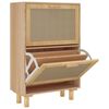 vidaXL Botn&iacute;k hněd&yacute; 52 x 25 x 80 cm kompozitn&iacute; dřevo a př&iacute;rodn&iacute; ratan