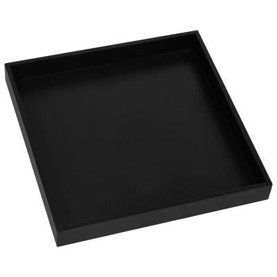 vidaXL Jídelní stůl černý a zlatý 38 x 38 x 38,5 cm MDF