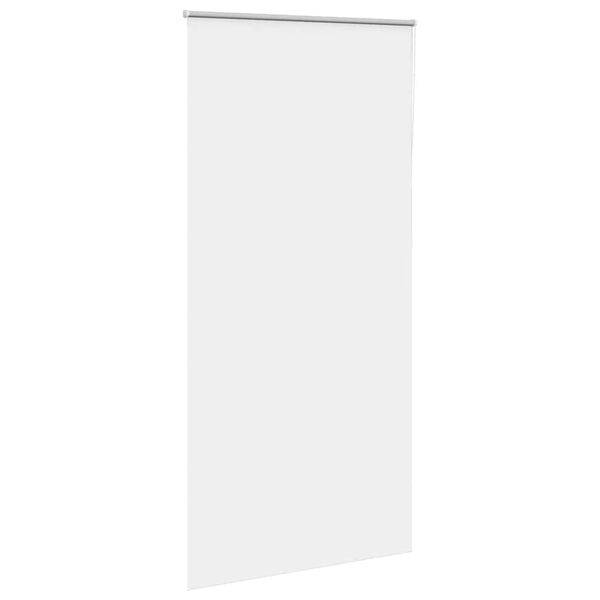 vidaXL Roleta zatemňovac&iacute; b&iacute;l&aacute; 95x210 cm &scaron;&iacute;řka l&aacute;tky 90,7 cm polyester