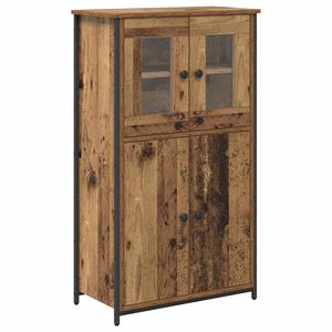 vidaXL Vysok&yacute; bufet Star&eacute; dřevo 62 x 32 x 106,5 cm kompozitn&iacute; dřevo