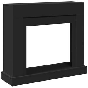vidaXL Krbov&aacute; obestavba čern&aacute; 100 x 30 x 87,5 cm kompozitn&iacute; dřevo
