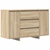 vidaXL Serv&iacute;rovac&iacute; skř&iacute;ň Sonoma dub 120 x 41 x 75 cm Kompozitn&iacute; dřevo