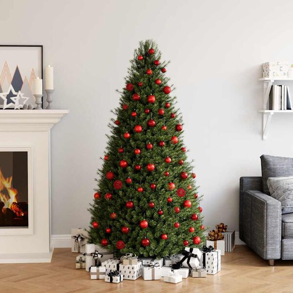 vidaXL Vánoční ozdoby 100 ks vínové 3 / 4 / 6 cm