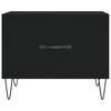 vidaXL Konferenční stolek černý 50 x 50 x 40 cm kompozitní dřevo