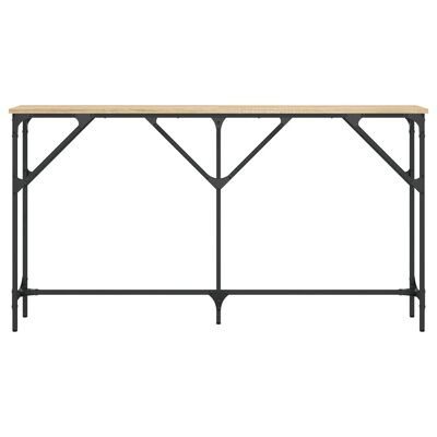 vidaXL Konzolový stolek dub sonoma 140 x 23 x 75 cm kompozitní dřevo