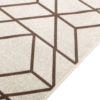 vidaXL Vnitřní/venkovní koberec s krátkým vlasem vícebarevný 120x180cm