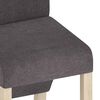 vidaXL J&iacute;deln&iacute; židle 4 ks taupe textil