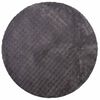 vidaXL Kusov&eacute; koberce Kulat&yacute; SIROLO Antracitov&aacute; &Oslash; 200 CM Polyester