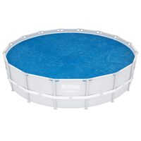 Bestway Solární plachta na bazén Flowclear kulatá 462 cm modrá