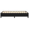 vidaXL R&aacute;m postele s boxspringem čern&yacute; 120 x 200 cm textil