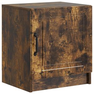 vidaXL Nočn&iacute; skř&iacute;ňka Kouřov&yacute; dub 43 x 34,5 x 47 cm Kompozitn&iacute; dřevo