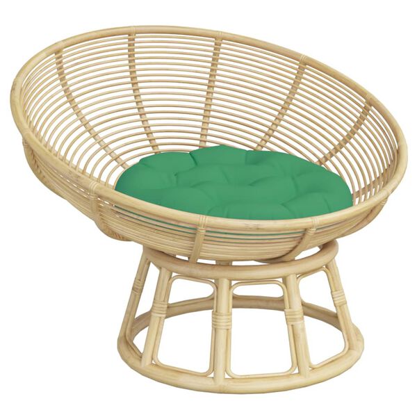 vidaXL Kulat&yacute; sed&aacute;k zelen&yacute; &Oslash; 60 x 11 cm oxfordsk&aacute; tkanina