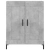 vidaXL Skříň highboard betonově šedá 69,5x34x180 cm kompozitní dřevo
