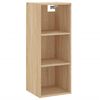 vidaXL Skř&iacute;ň highboard dub sonoma 34,5 x 34 x 180 cm kompozitn&iacute; dřevo