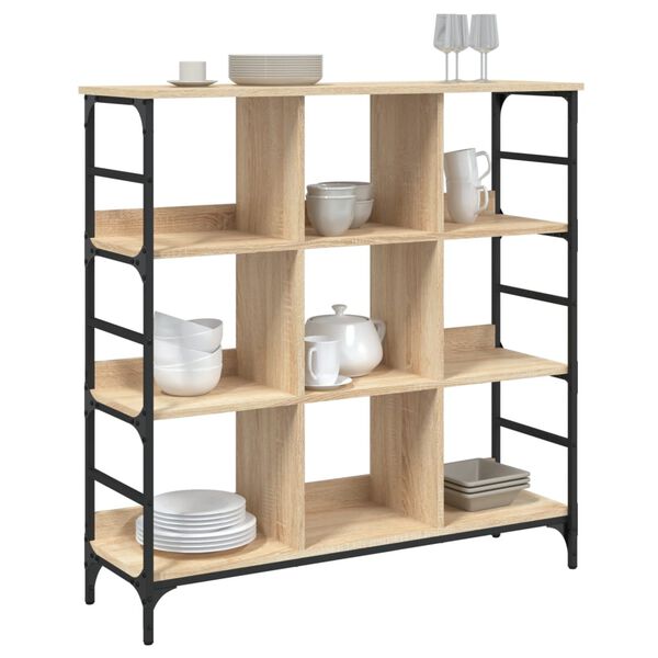 vidaXL Př&iacute;born&iacute;k dub sonoma 102 x 32 x 103,5 cm kompozitn&iacute; dřevo