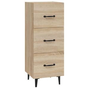vidaXL Př&iacute;born&iacute;k dub sonoma 34,5 x 34 x 90 cm kompozitn&iacute; dřevo