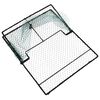 vidaXL Past na pt&aacute;ky Zelen&aacute; 50 x 60 x 1,9 cm Polyethylen
