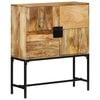 vidaXL Př&iacute;born&iacute;k 80 x 30 x 95 cm masivn&iacute; hrub&eacute; mangovn&iacute;kov&eacute; dřevo