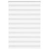 vidaXL Zebra roleta b&iacute;l&aacute; 95x150 cm &scaron;&iacute;řka l&aacute;tky 90,9 cm polyester