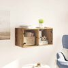 vidaXL N&aacute;stěnn&aacute; skř&iacute;ňka Star&eacute; dřevo 68 x 37 x 35 cm kompozitn&iacute; dřevo